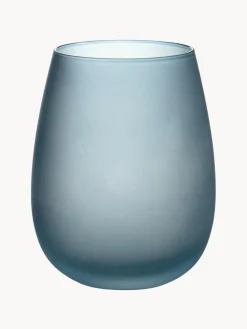 Vasos|Vajillas Completas></noscript>Villa D'Este Home Tivoli Vasos de agua Happy Hour, 6 uds. Tonos azules y verdes mate