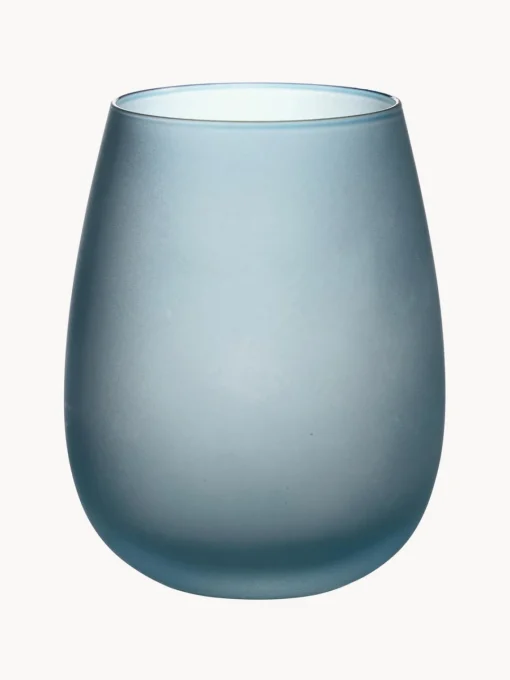 Vasos|Vajillas Completas>Villa D'Este Home Tivoli Vasos de agua Happy Hour, 6 uds. Tonos azules y verdes mate