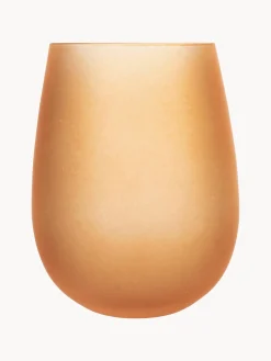 Vasos|Vajillas Completas></noscript>Villa D'Este Home Tivoli Vasos de agua Happy Hour, 6 uds. Tonos naranja y marrones mate
