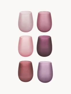 Sale Vasos de agua Happy Hour, 6 uds. Vasos|Menaje De Mesa