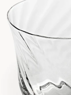 Vasos|Vajillas Completas></noscript>Westwing Collection Vasos de agua soplados Swirl, 4 uds.