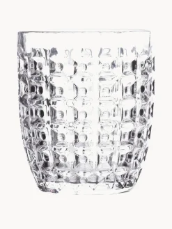 Sale Vasos de colores con relive Geometrie, 6 uds. Vajillas Completas|Vasos