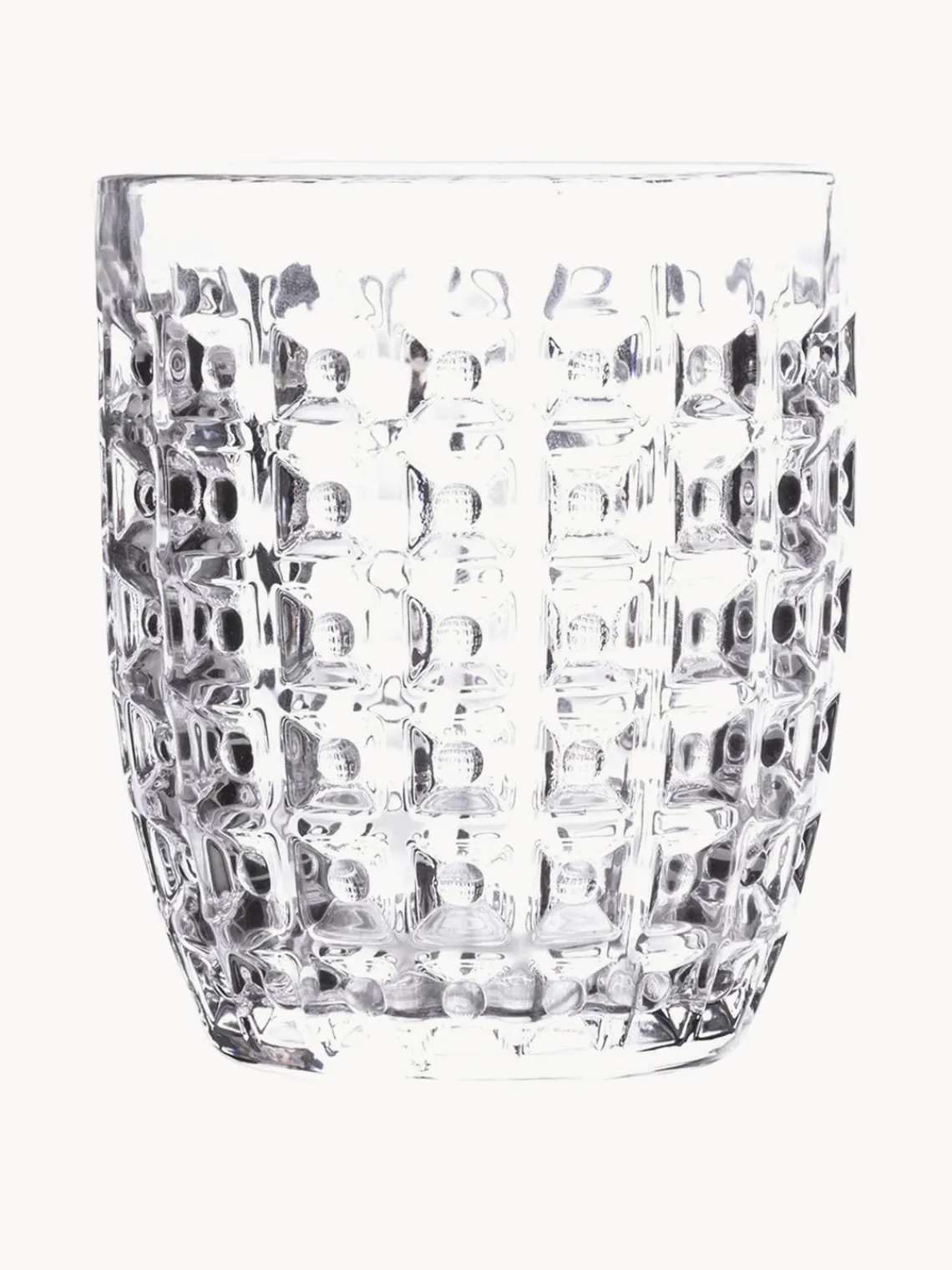 Sale Vasos de colores con relive Geometrie, 6 uds. Vajillas Completas|Vasos