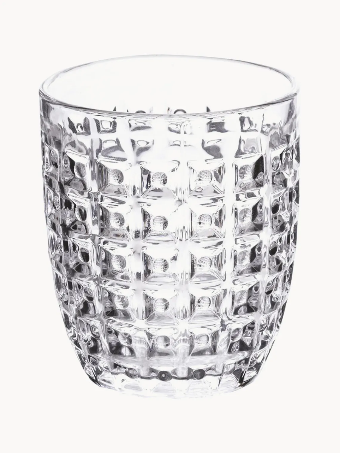 Sale Vasos de colores con relive Geometrie, 6 uds. Vajillas Completas|Vasos