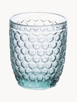 Sale Vasos de colores con relive Geometrie, 6 uds. Vajillas Completas|Vasos