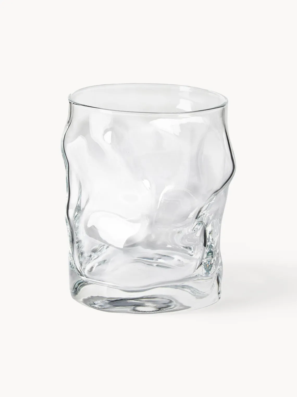 Sale Vasos de forma orgánica Sorgente, 6 uds. Vasos|Vajillas Completas