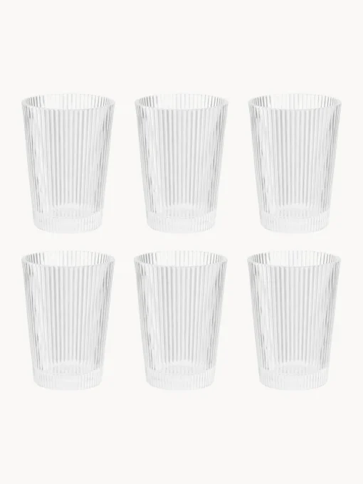 Vasos|Vajillas Completas>stelton Vasos de vidrio Pilastro, 6 uds.