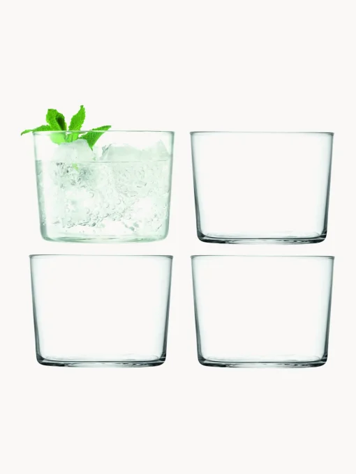 Sale Vasos Gio, 4 uds. Vasos|Vajillas Completas