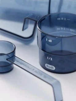 Utensilios De Cocina></noscript>Rosti Vasos medidores con cuchara Mensura, 3 pzas. Azul transparente