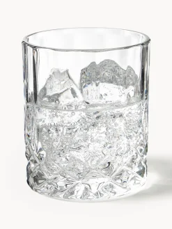 Sale Vasos old fashioned con relieve de cristal George, 4 uds. Vasos|Vajillas Completas