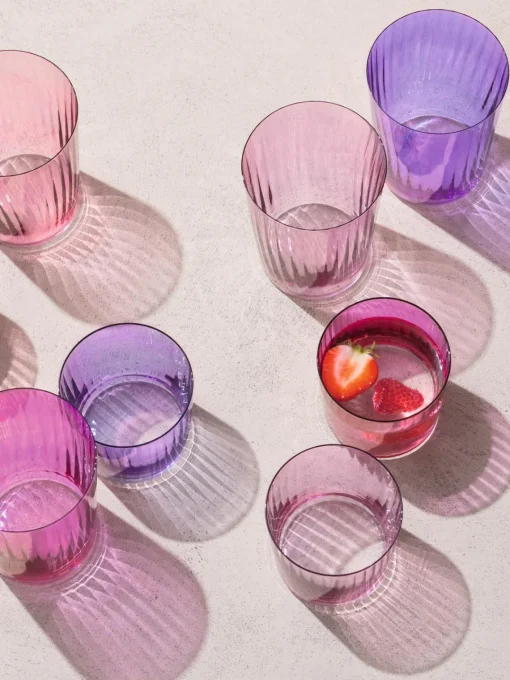Online Vasos pintados a mano Gems, 4 uds. Vasos|Vajillas Completas