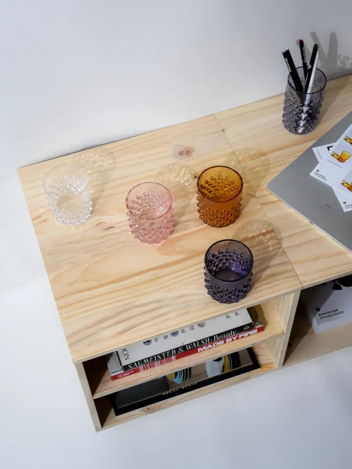 Clearance Vasos soplados artesanalmente Hobnail (2 uds.) Vajillas Completas|Menaje De Mesa