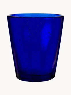 Vasos|Vajillas Completas></noscript>Villa D'Este Home Tivoli Vasos soplados con burbujas de aire Cancun, 6 uds. Tonos azules, tuquesas y grises transparentes