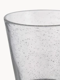 Vasos|Vajillas Completas></noscript>Villa D'Este Home Tivoli Vasos soplados con burbujas de aire Cancun, 6 uds. Tonos azules, tuquesas y grises transparentes