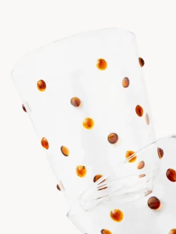 Vasos|Vajillas Completas></noscript>POLSPOTTEN Vasos soplados de vidrio borosilicato Nob, 2 uds. Transparente, marrón claro