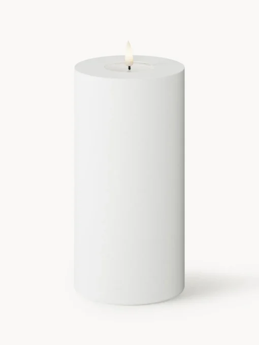 Velas Led|Velas Decorativas>Deluxe Homeart Vela LED artesanal para exterior Real Flame, 20 cm