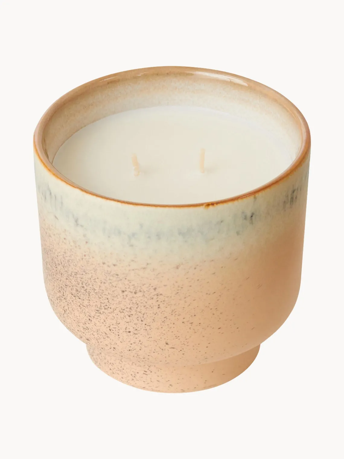 Velas Perfumadas|Jarrones>HKLIVING Vela perfumada artesanal de dos mechas 70´s Menta y lirio de los valles