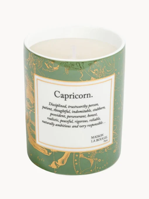 Velas Perfumadas|Jarrones>Maison La Bougie Vela perfumada artesanal Capricorn (incienso y haba tonka) Capricornio: incienso y haba tonka