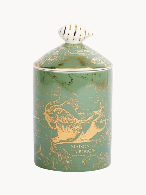 Velas Perfumadas|Jarrones>Maison La Bougie Vela perfumada artesanal Capricorn (incienso y haba tonka) Capricornio: incienso y haba tonka