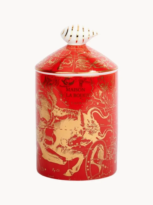 Velas Perfumadas|Jarrones>Maison La Bougie Vela perfumada artesanal Taurus (mandarina, sándalo y pachulí) Tauro: mandarina, sándalo y pachulí