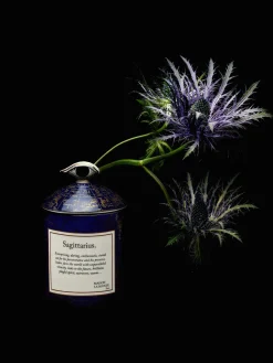 New Vela perfumada artesanal Sagittarius (gurjum, rosa y azafrán) Velas Perfumadas|Jarrones