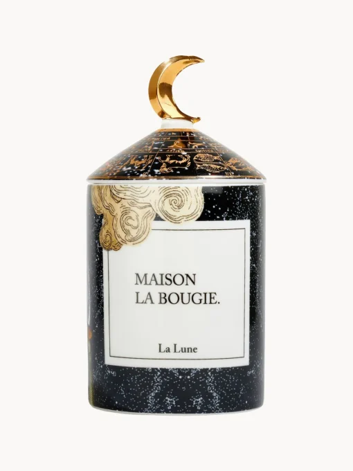 Vela perfumada artesanal La Lune (bergamota, limón e higo) Velas Perfumadas|Jarrones