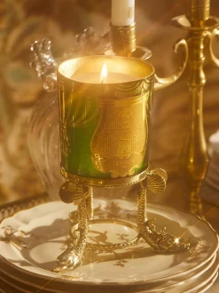New Vela perfumada artesanal Angelo (madera de cachemira, musgo y castaño glaseado) Velas Perfumadas|Jarrones