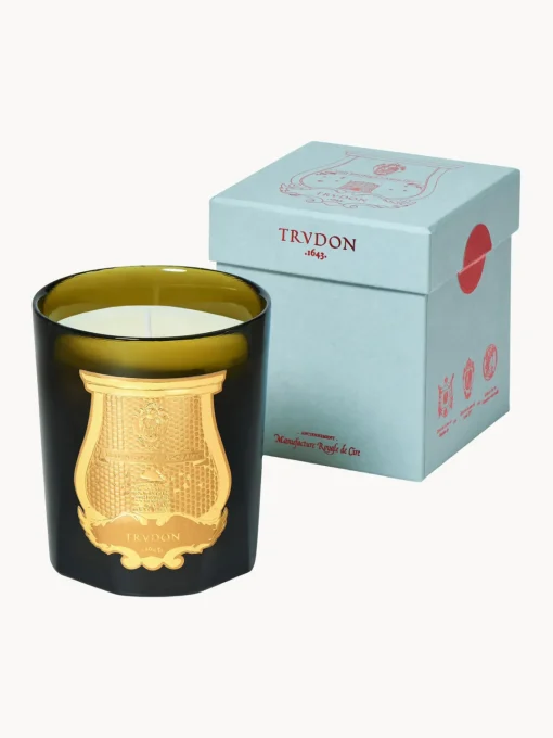 Clearance Vela perfumada artesanal Ernesto (clavo, ládano, madera de roble, pachulí) Velas Perfumadas|Jarrones