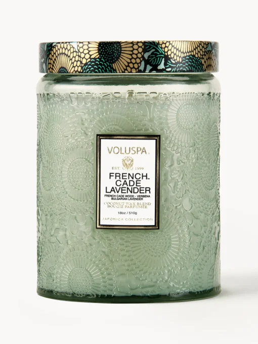 Outlet Vela perfumada artesanal Japonica Collection (madera de cacao, verbena y lavanda) Velas Perfumadas|Jarrones