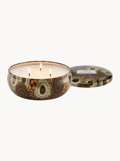 Best Vela perfumada artesanal de tres mechas Japonica Collection Velas Perfumadas|Jarrones