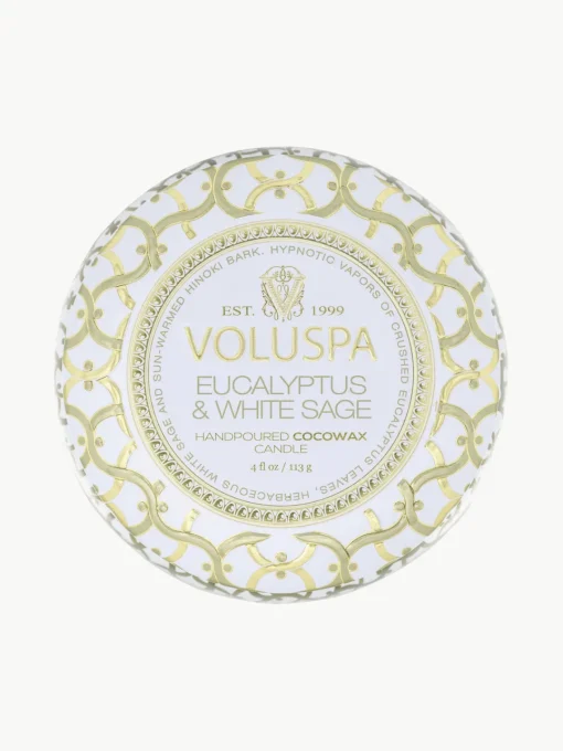Online Vela perfumada artesanal Maison Blanc (eucalipto, cardamomo, salvia y corteza de hinoki) Velas Perfumadas|Jarrones