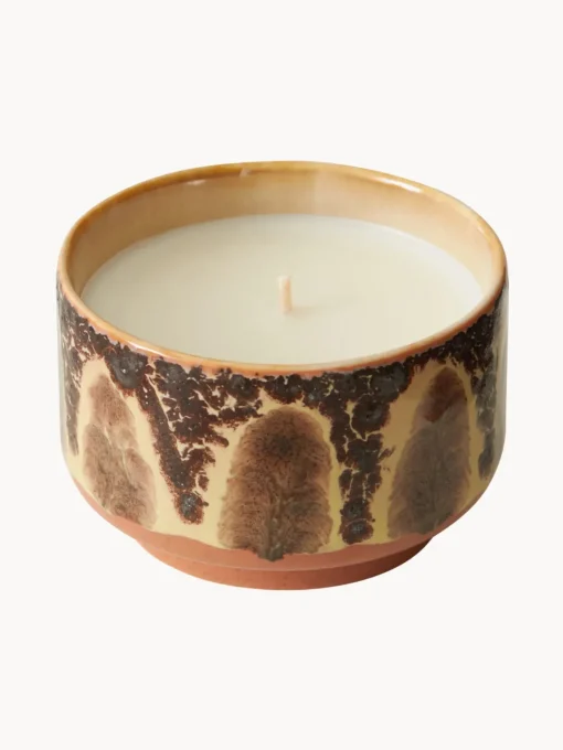 Velas Perfumadas|Jarrones>HKLIVING Vela perfumada artesanal 70's (naranja, almizcle y jazmín)