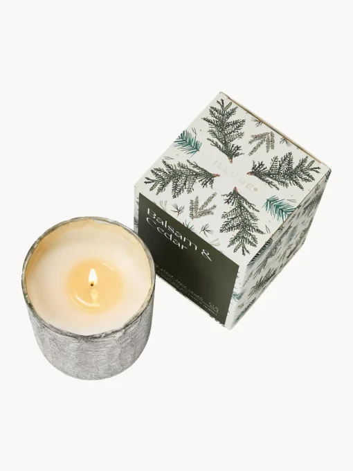 Velas Perfumadas|Jarrones>Bloomingville Vela perfumada Cracle Agujas de pino, canela y musgo de roble