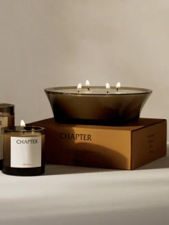 Velas Perfumadas|Jarrones>Audo Copenhagen Vela perfumada de cuatro mechas Olfacte Chapter Piel de limón, pachulí y cardamomo