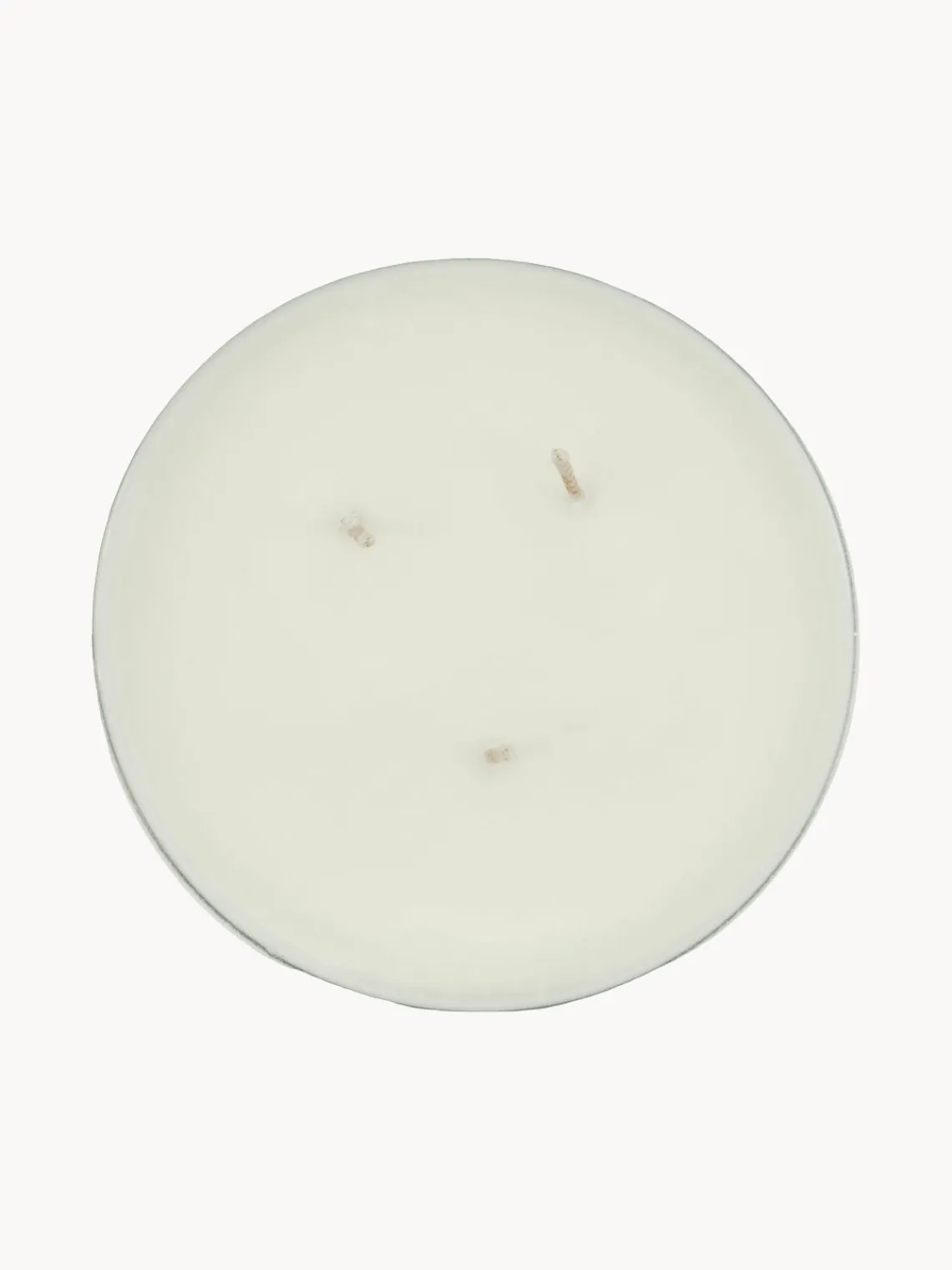 Velas Perfumadas|Jarrones>Meraki Vela perfumada de tres mechas Fresh Linen (Jasmine & Rose) Blanco