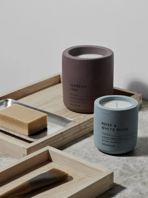 Velas Perfumadas|Jarrones>blomus Vela perfumada Fraga (sal marina y salvia)