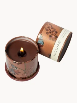Best Vela perfumada Vanity Tin (almizcle de cachemira, hoja de tabaco y naranja) Velas Perfumadas|Jarrones