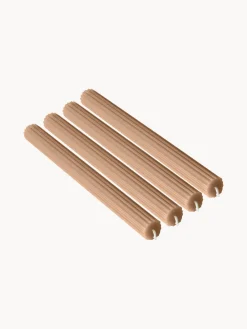 Velas Decorativas|Jarrones> Velas candelabro Classic, 4 uds. Beige