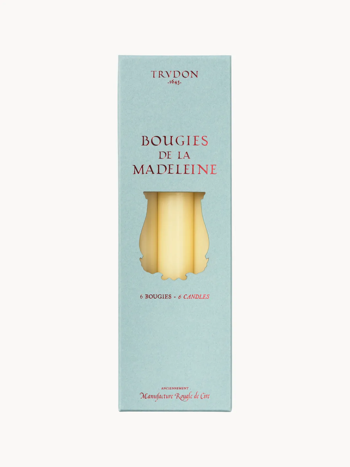 Best Velas cónicas artesanales Madeleine, 6 uds. Velas Decorativas|Jarrones