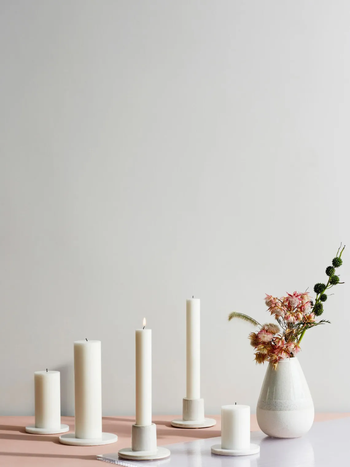 Velas cónicas Classic, 10 uds. Velas Decorativas|Jarrones