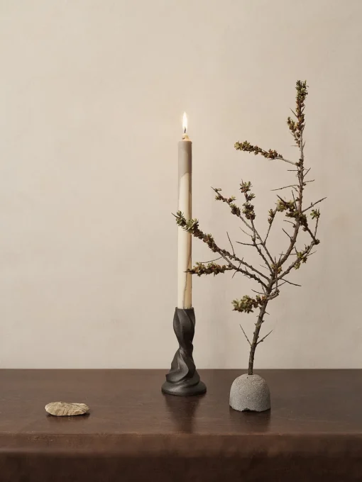 Clearance Velas cónicas Dryp, 2 uds. Velas Decorativas|Jarrones