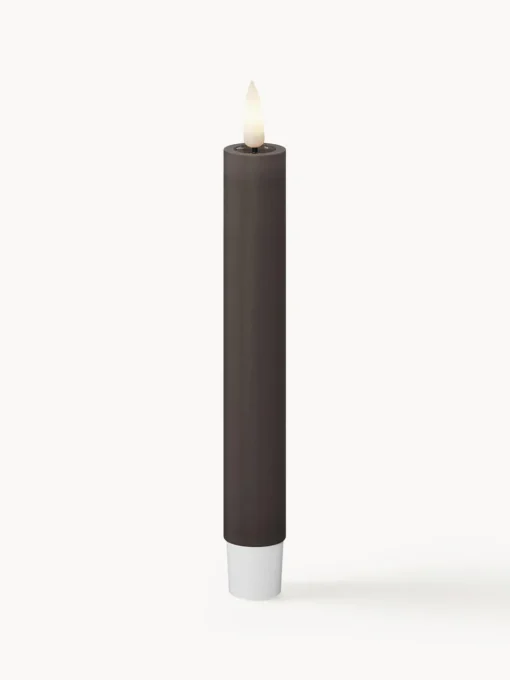 Velas cónicas LED artesanales Real Flame, 15 cm, 2 uds. Velas Led|Velas Decorativas