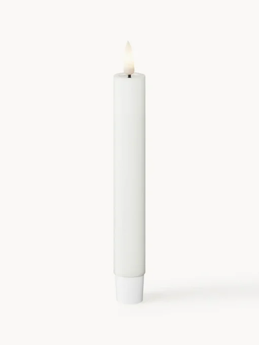 Clearance Velas cónicas LED artesanales Real Flame, 15 cm, 2 uds. Velas Led|Velas Decorativas