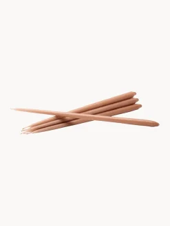 Velas Decorativas|Jarrones>STOFF Nagel Velas cónicas , 6 uds. Marrón