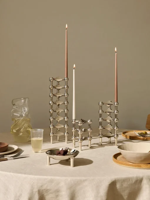 Velas Decorativas|Jarrones>STOFF Nagel Velas cónicas , 6 uds. Taupe
