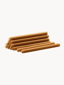 Velas Decorativas|Jarrones>STOFF Nagel Velas cónicas , 12 uds. Mostaza