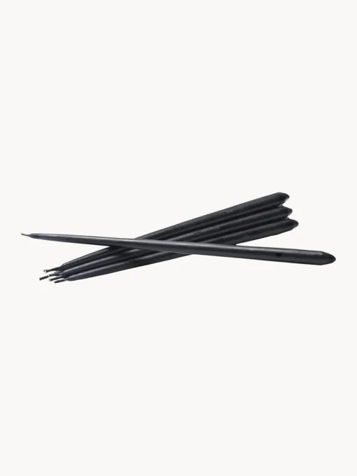 Velas Decorativas|Jarrones>STOFF Nagel Velas finas , 6 uds. Negro