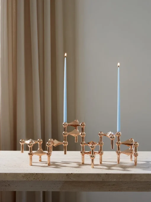 Velas Decorativas|Velas Y Candelabros>STOFF Nagel Velas finas , 6 uds. Azul claro