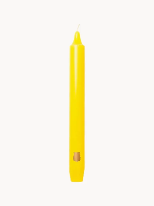 Velas Decorativas|Jarrones>Trudon Velas para cena artesanales Madeleine, 6 uds. Amarillo sol