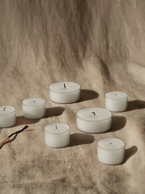 Velas tealight Eco, 9 uds. Velas Decorativas|Jarrones